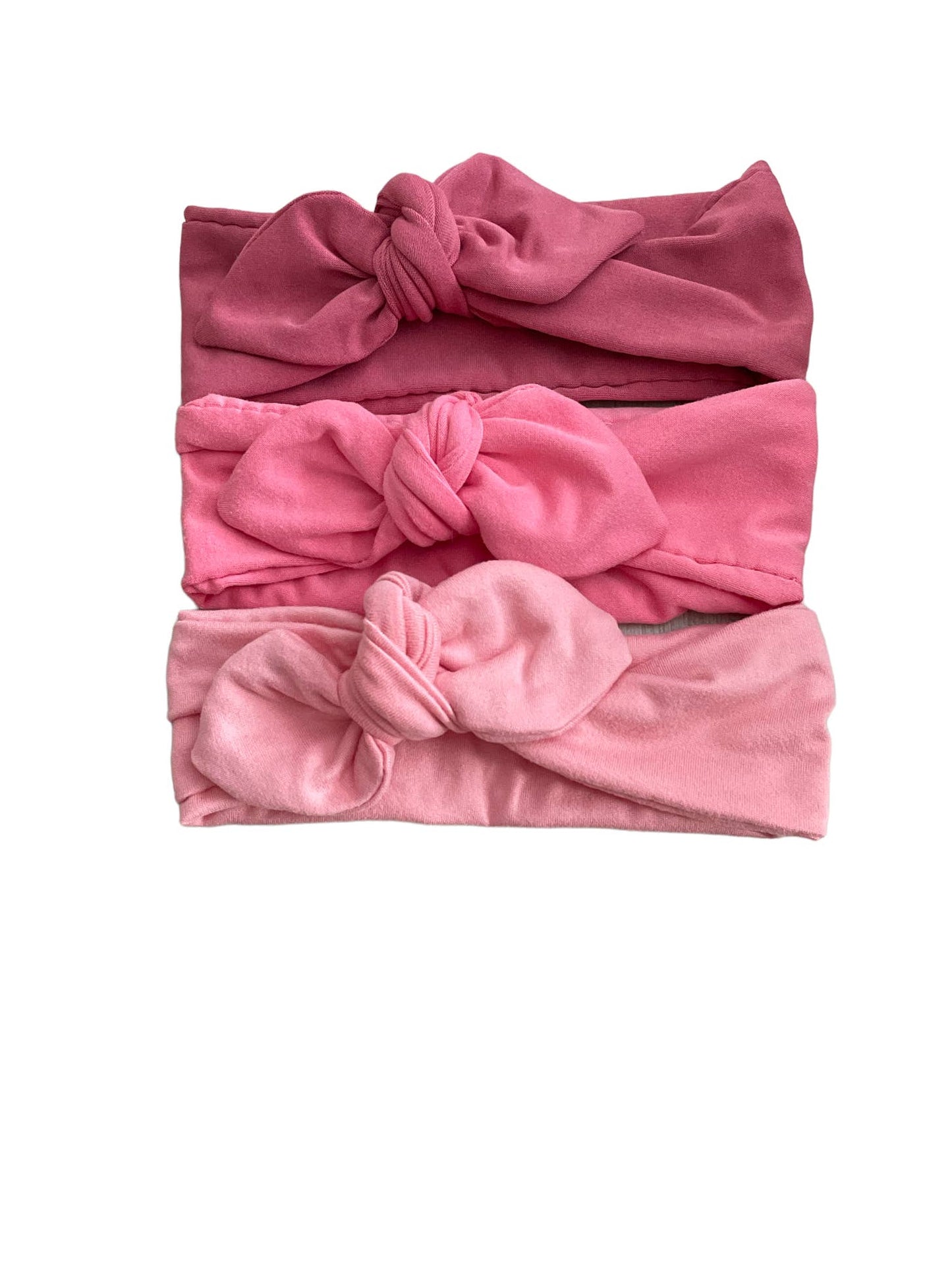 Pink Knot Bow Headband