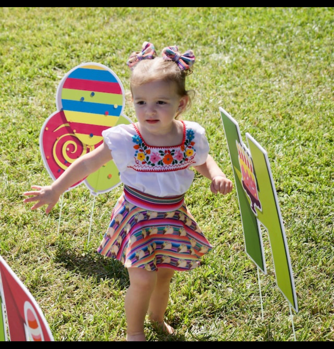 Taco Serape Skirted Bummies/Taco Skort