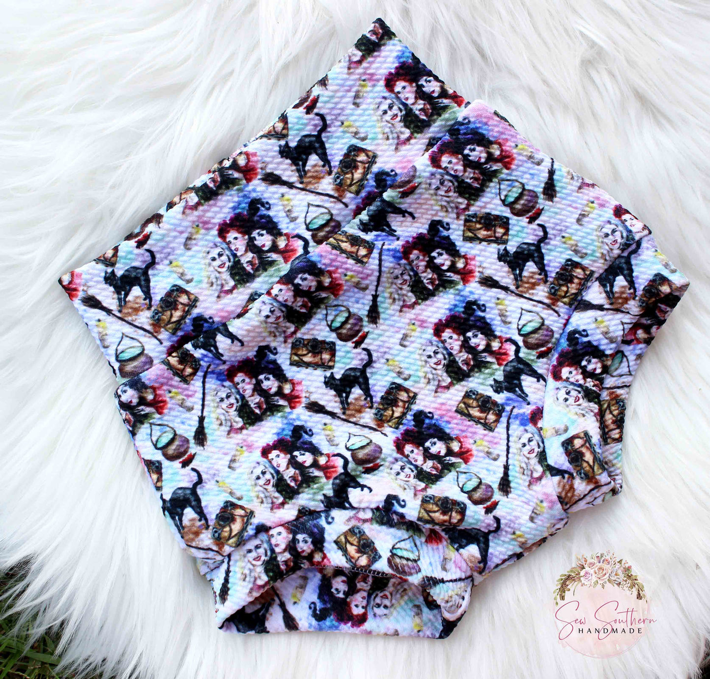 Hocus Pocus Bummie and Bow Set