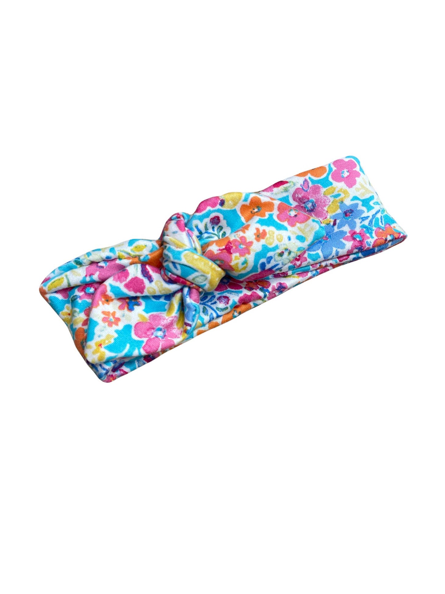 Floral Knot Bow Headband - Summer Floral