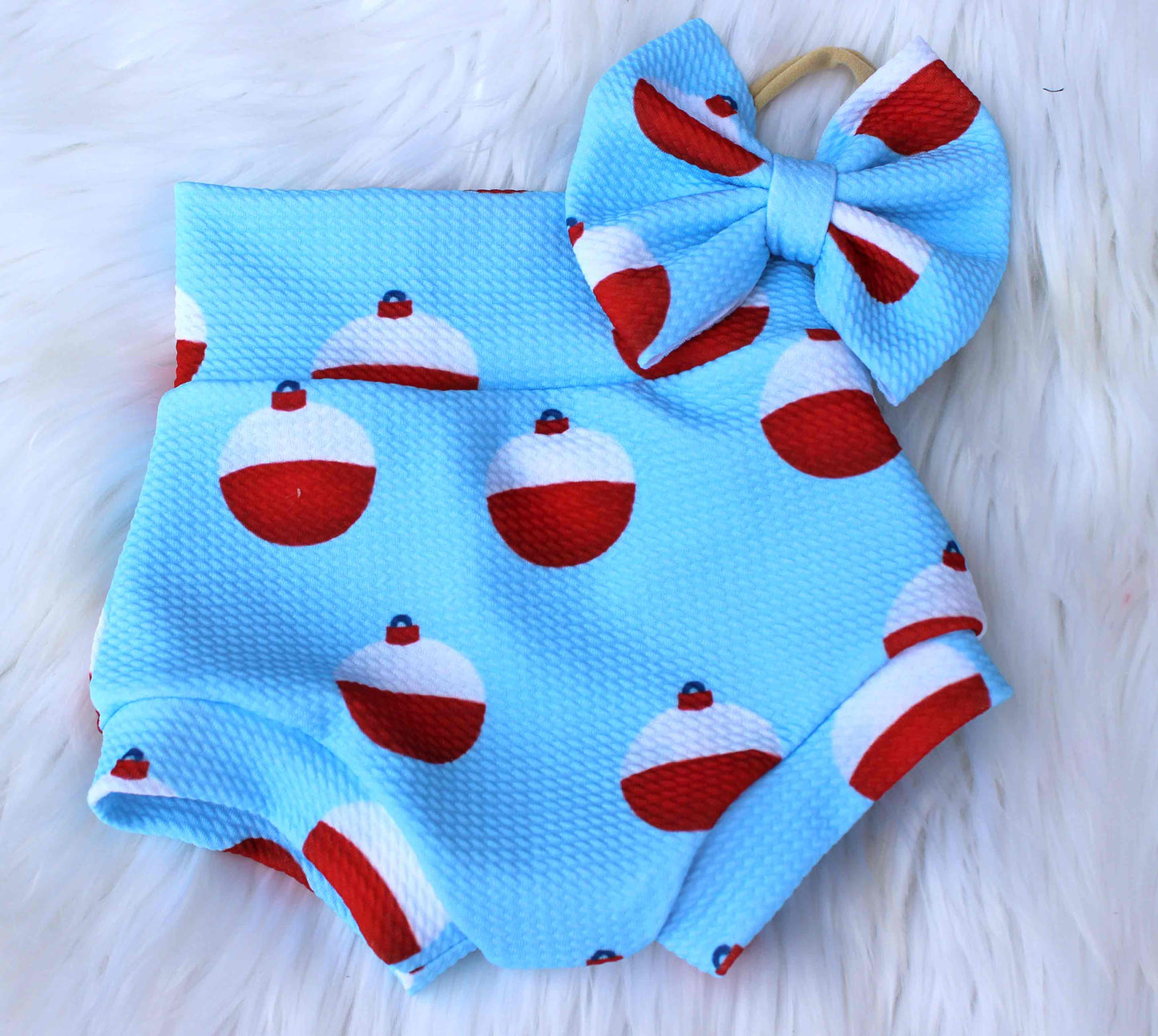 Gender Neutral Bobber Bummies and Bow Set