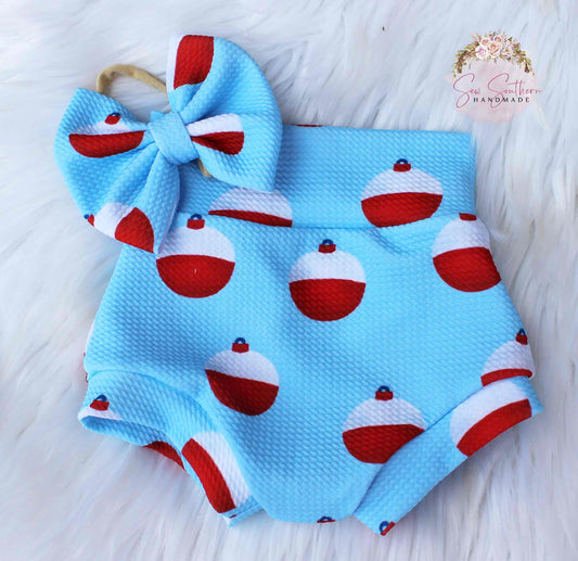 Gender Neutral Bobber Bummies and Bow Set