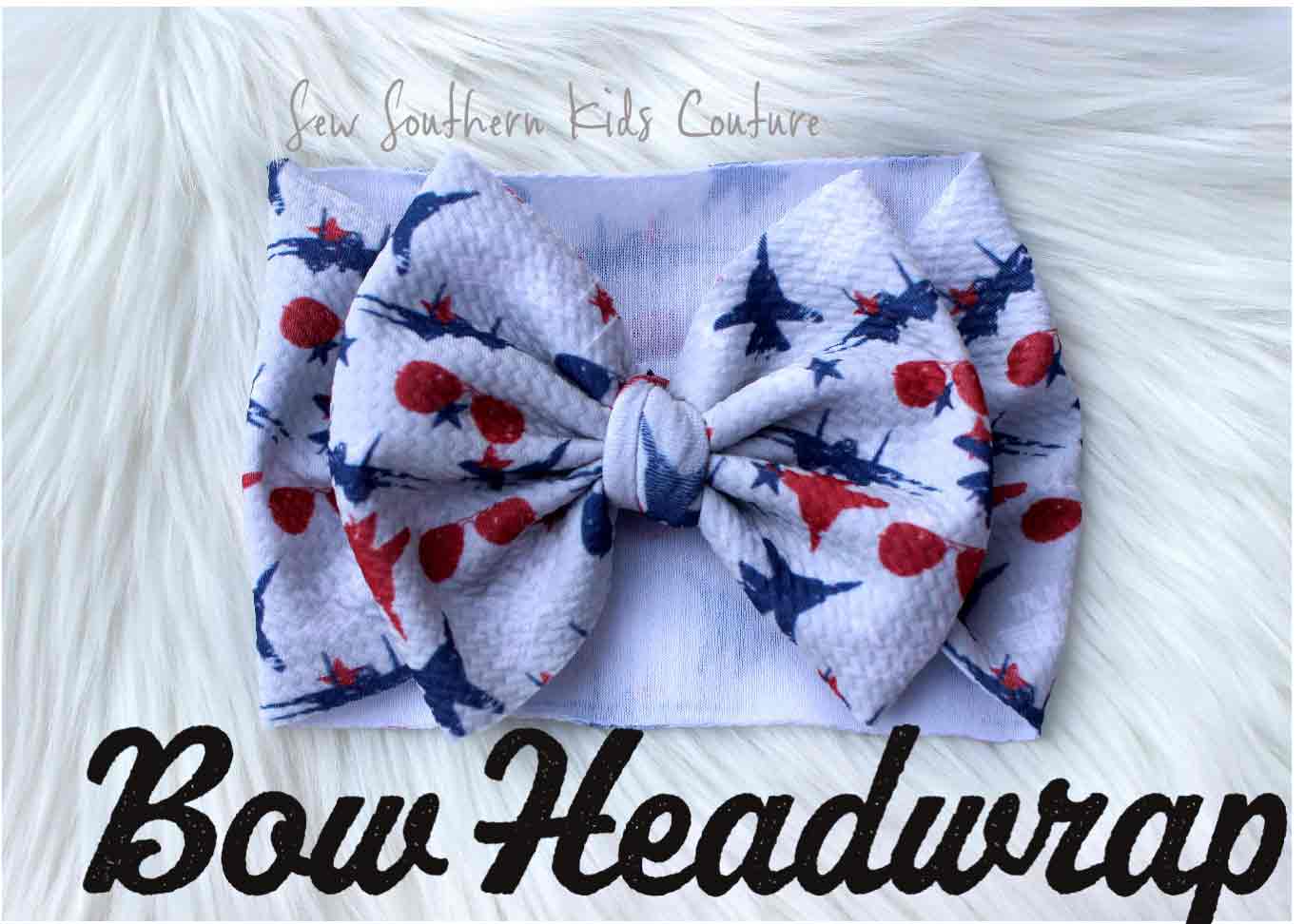Patriotic Bummies & Bow Set/Airplane Buummies/Gender Neutral Fourth of July Bummies