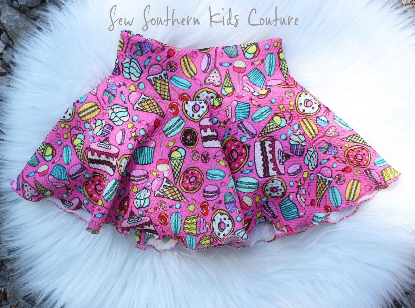 Sweet Treats Birthday Skirted Bummie