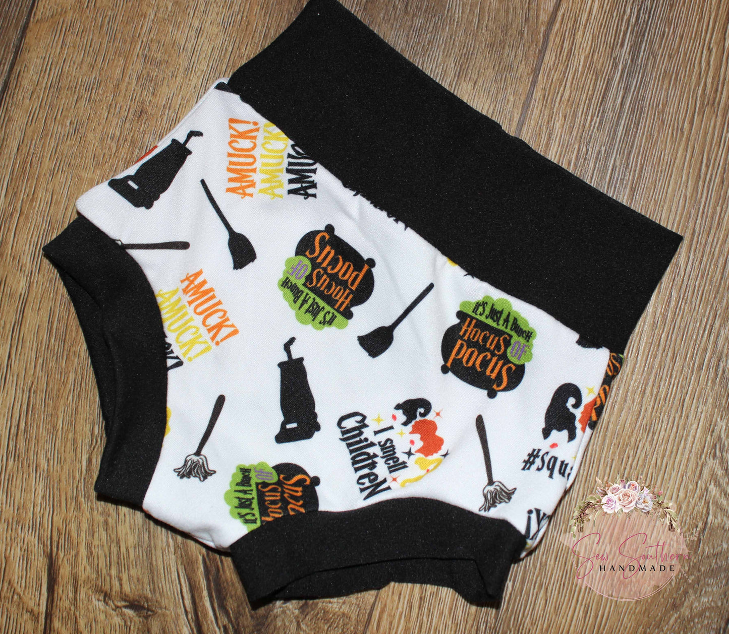 Gender Neutral Hocus Pocus Halloweeen Bummies