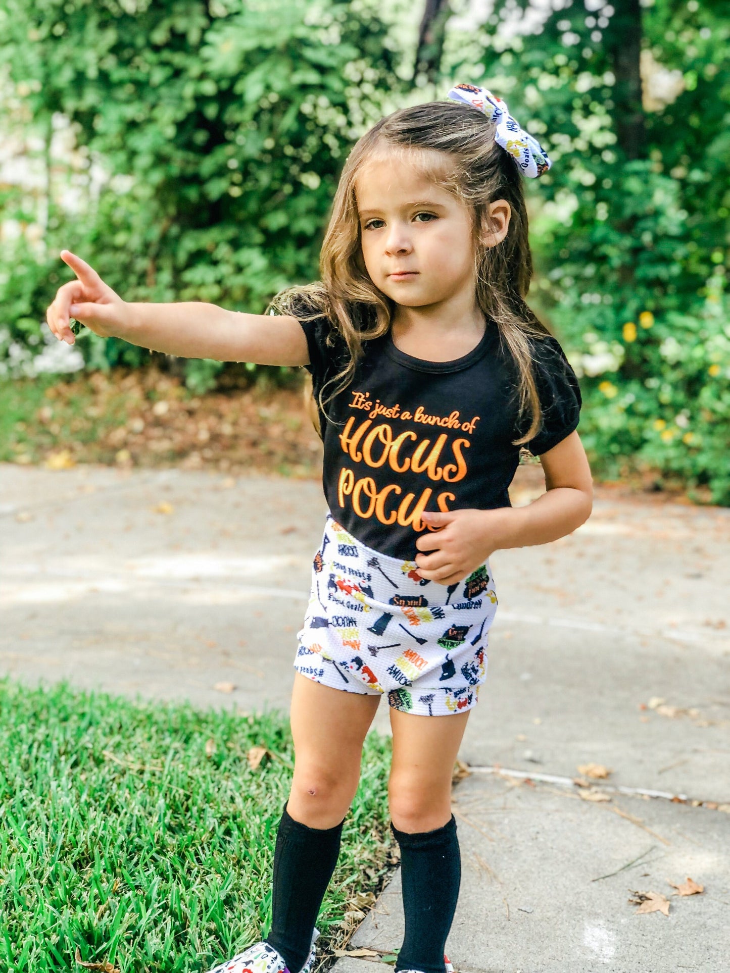 Halloween Hocus Pocus High Waisted Bummie Set Gender Neutral Bummies