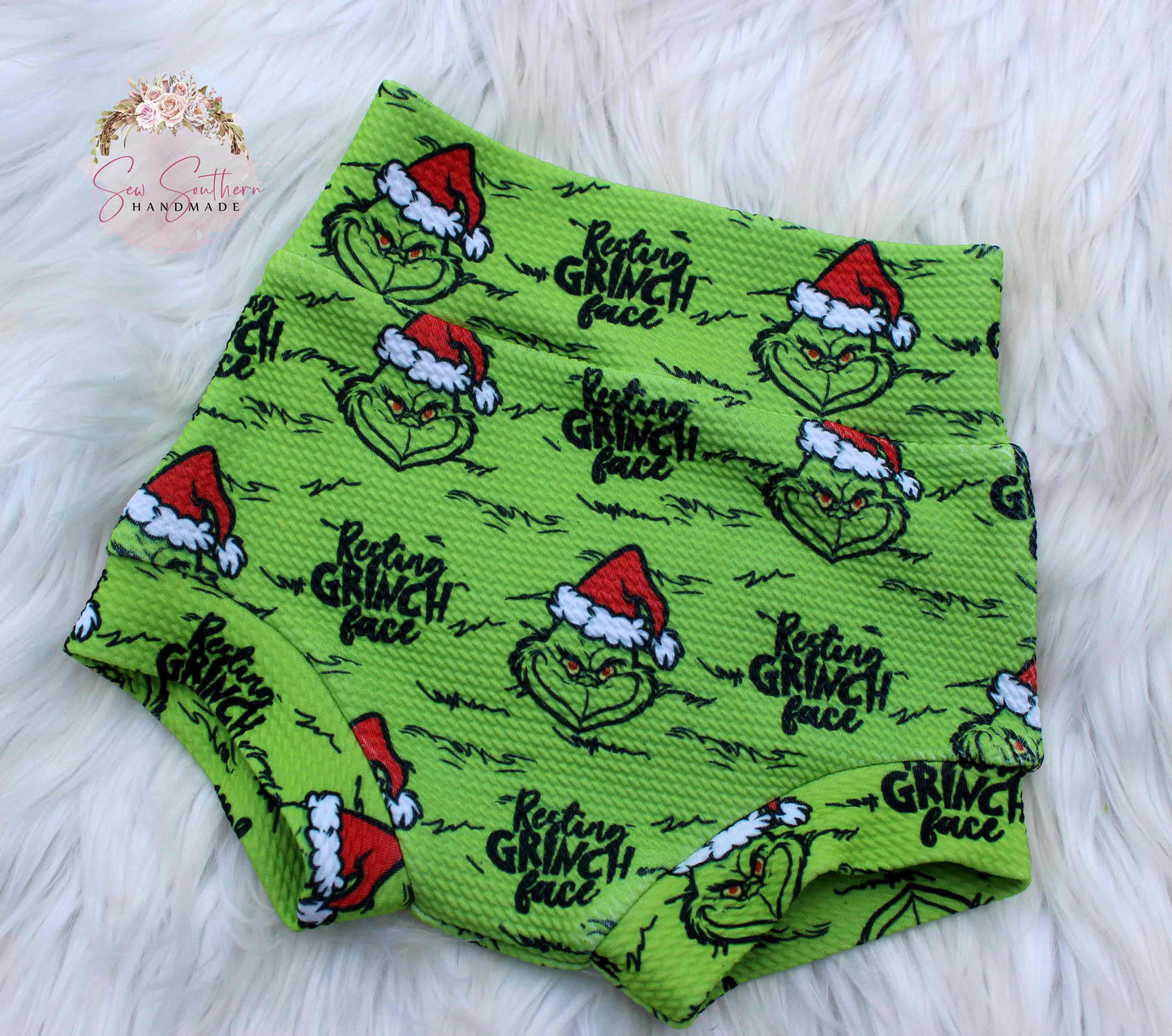 Resting Grinch Face Bummie Outfit