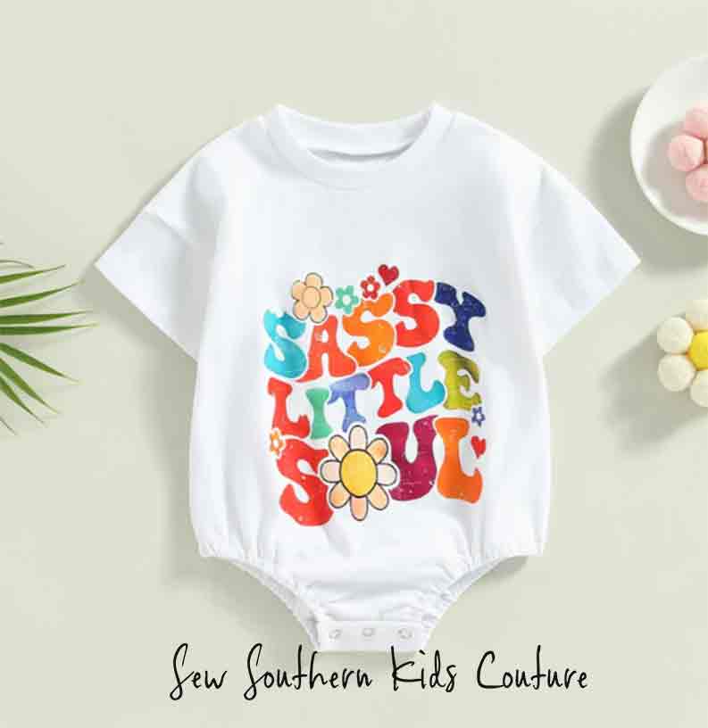 Sassy Little Soul Retro Infant Bodysuit