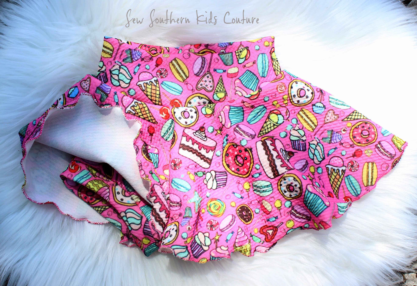 Sweet Treats Birthday Skirted Bummie