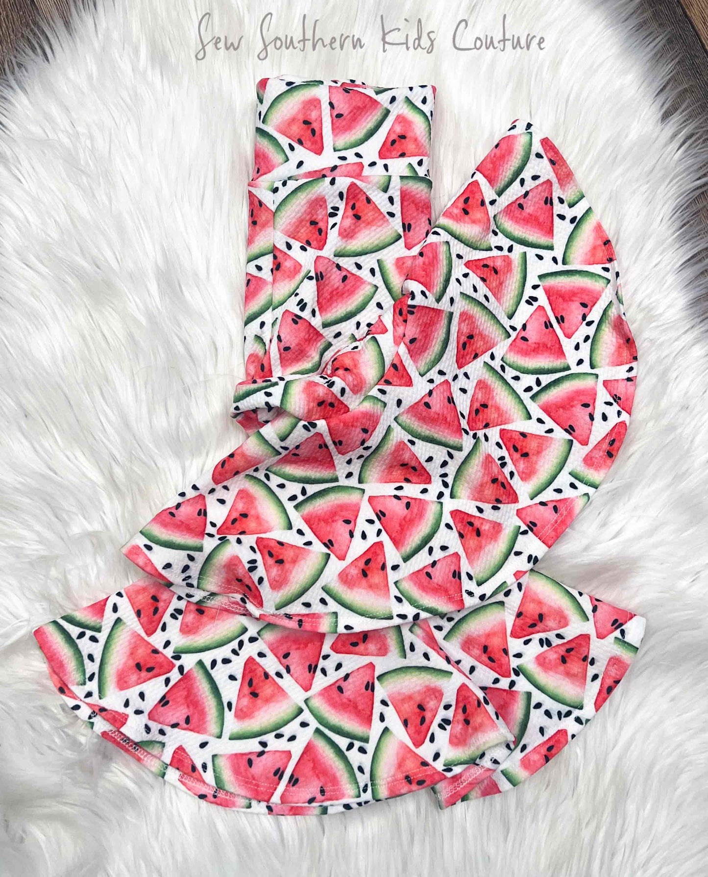 Watermelon Slices Bell Bottoms