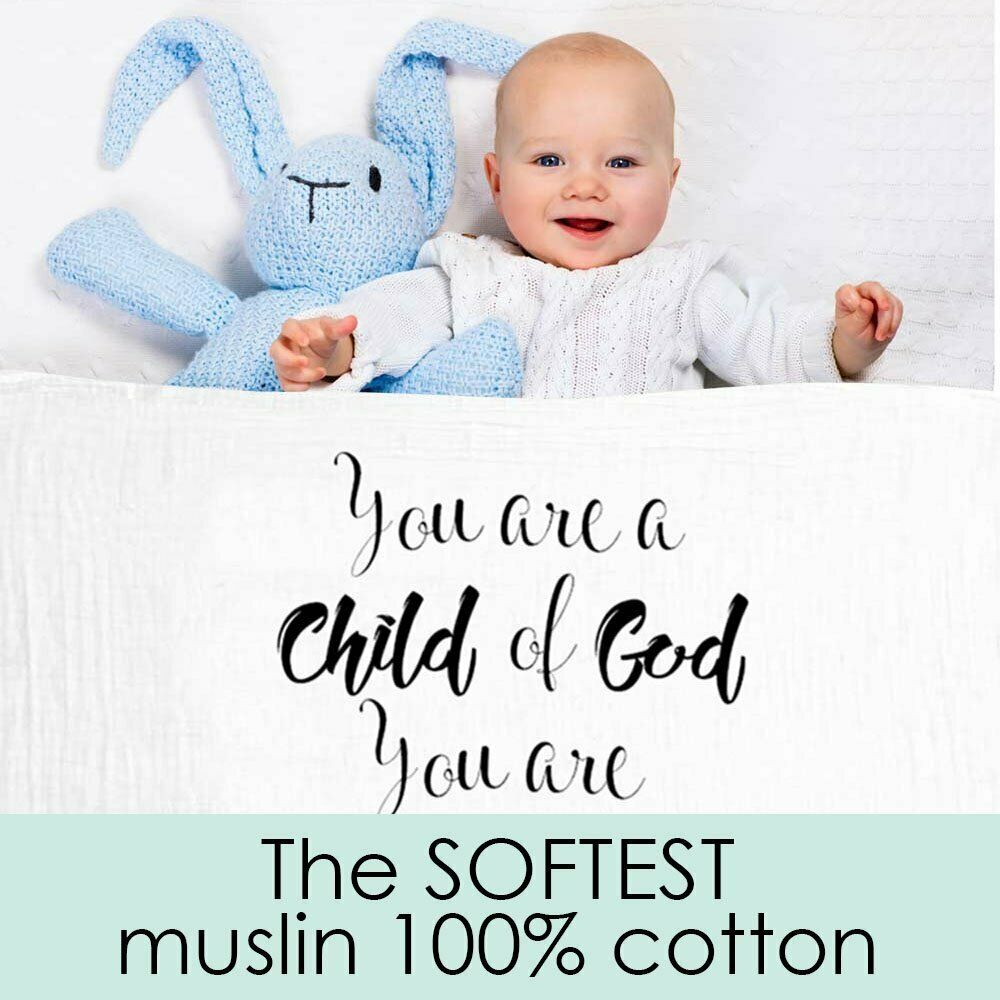 Child of God Swaddle Blanket Psalm 139