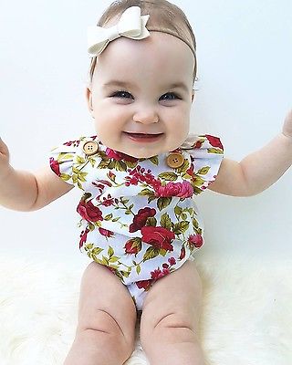 Poppy Floral Bubble Romper