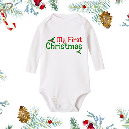 My First Christmas Romper-Gender Neutral Christmas Romper