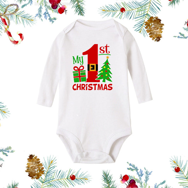 My First Christmas Romper-Gender Neutral Christmas Romper