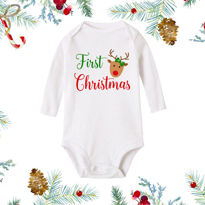 My First Christmas Romper-Gender Neutral Christmas Romper