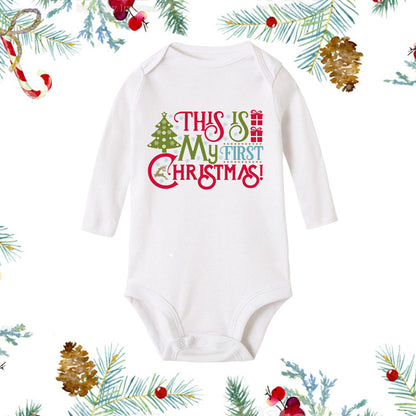 My First Christmas Romper-Gender Neutral Christmas Romper