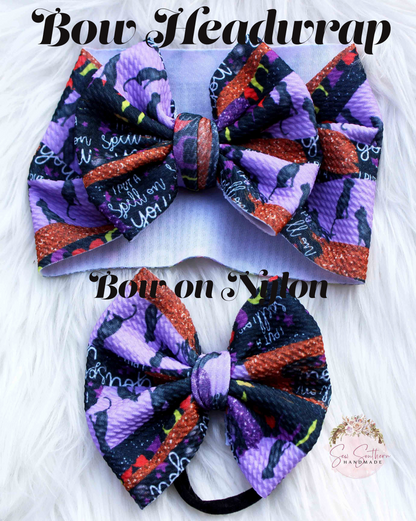 I Put A Spell On You -Hocus Pocus Bummie and Bow Outfit