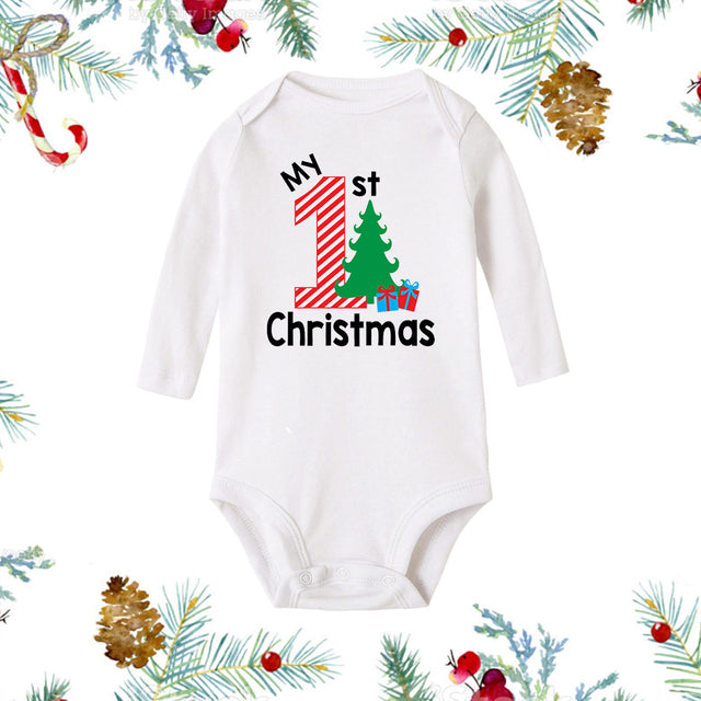 My First Christmas Romper-Gender Neutral Christmas Romper