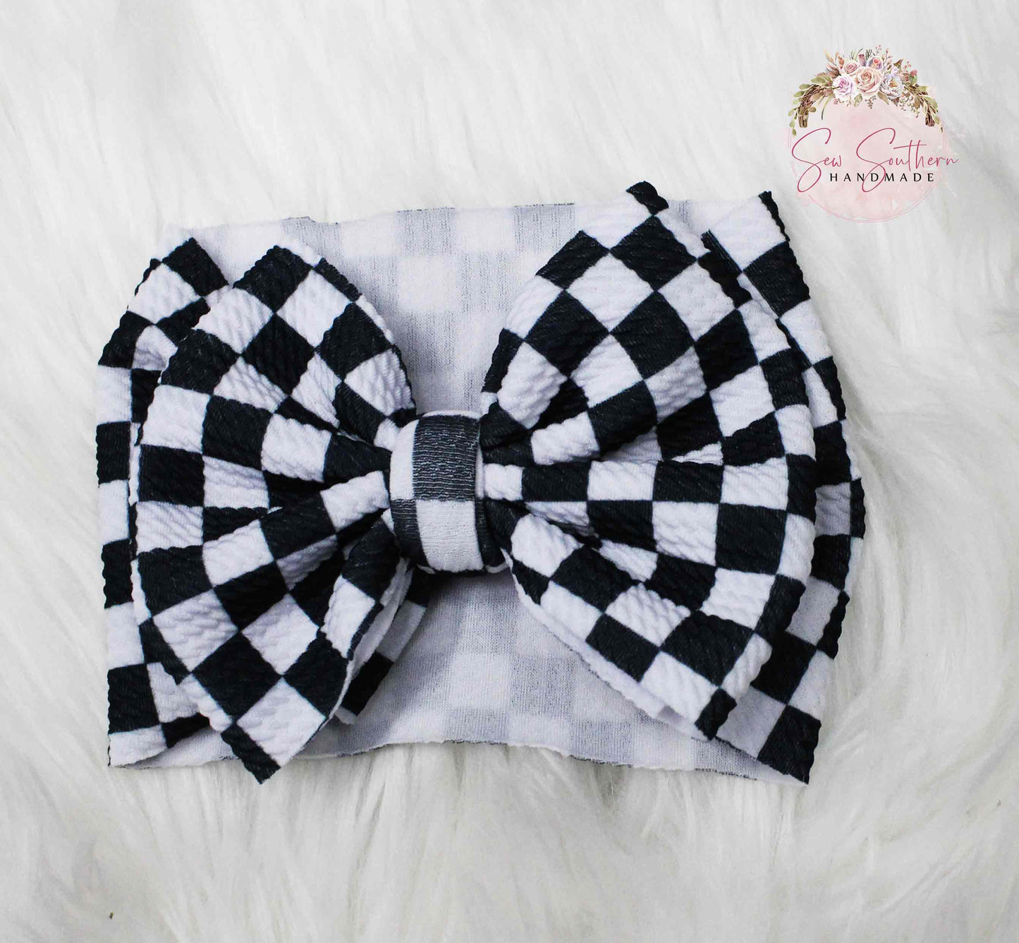 Black and White Checkered Outfit/Gender Neutral Checkerboard Bummies