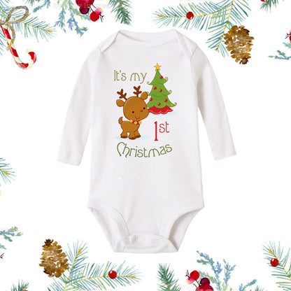 My First Christmas Romper-Gender Neutral Christmas Romper