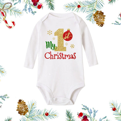 My First Christmas Romper-Gender Neutral Christmas Romper