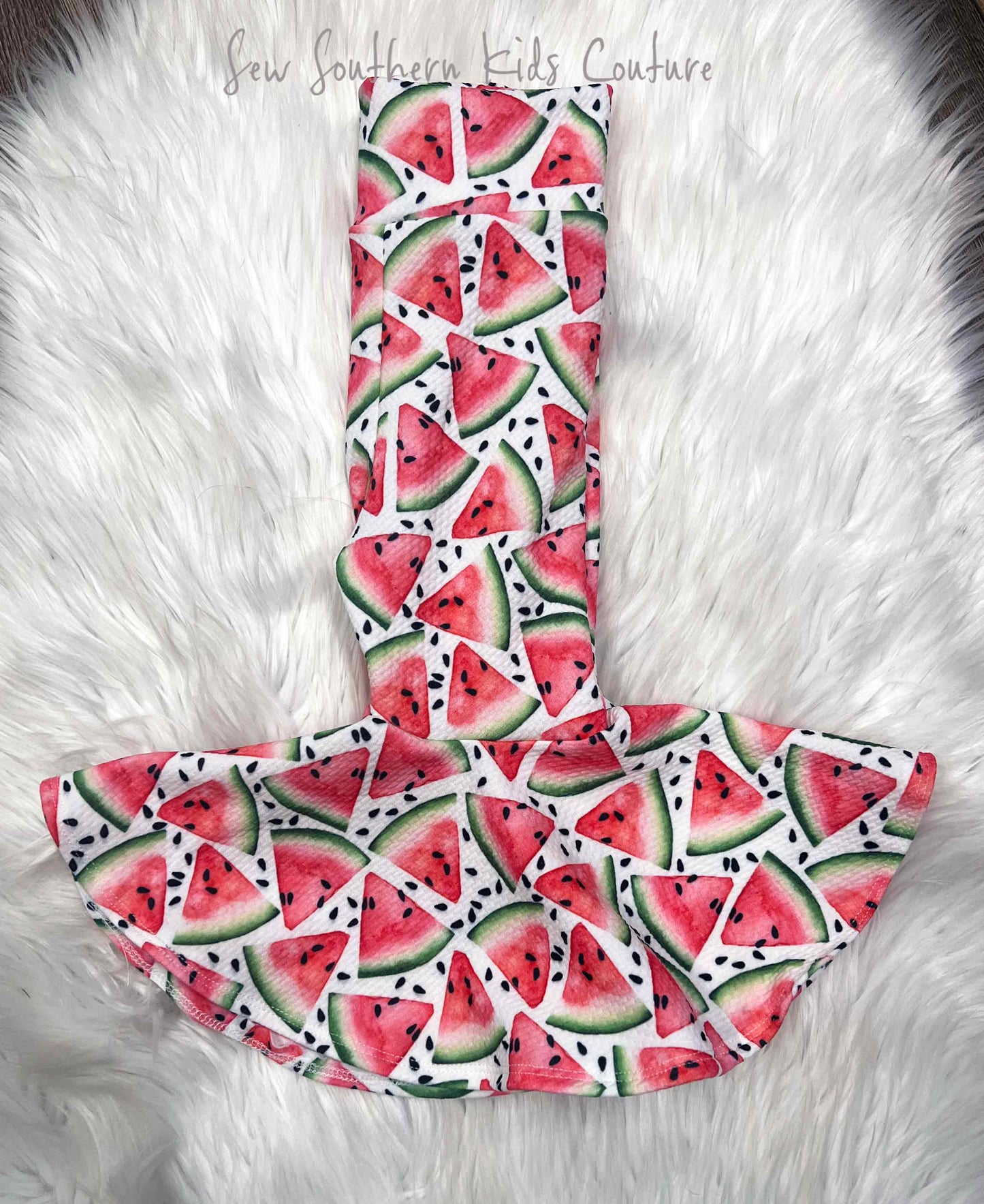 Watermelon Slices Bell Bottoms