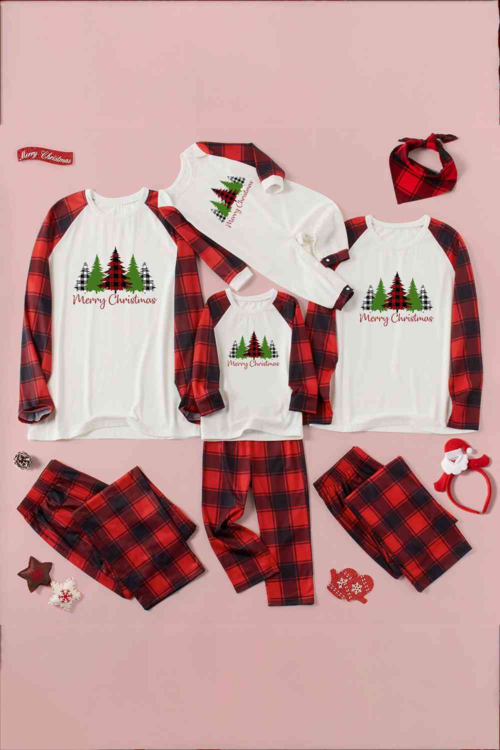 MERRY CHRISTMAS Graphic Jumpsuit Romper