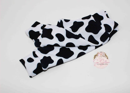 Cow Spot Joggers/Gender Neutral Cow Print Jogging Pants