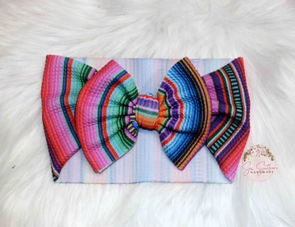 Mexican Serape High Waisted Bummie Shorts